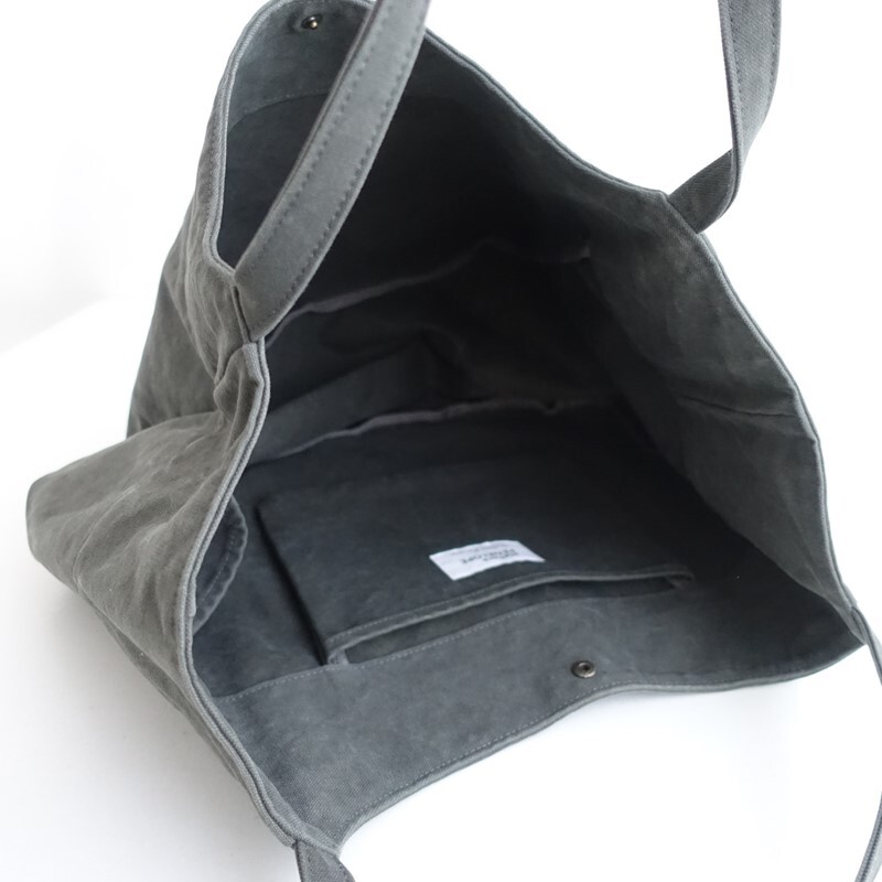 【定価1.4万】アトリエペネロープ ateliers PENELOPE *Cecil-FM トートバッグ*手提げモスグリーンかばん(ba11-2510-102)【61K52】_画像4