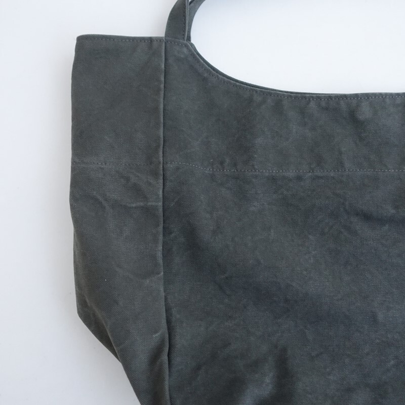 【定価1.4万】アトリエペネロープ ateliers PENELOPE *Cecil-FM トートバッグ*手提げモスグリーンかばん(ba11-2510-102)【61K52】_画像6