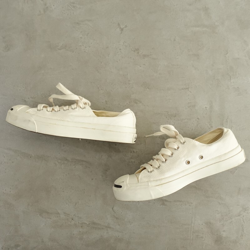 コンバースジャックパーセル×マーガレットハウエル CONVERSE JACK PURCELL×MHL *スニーカー US4/23*オフ白(sh10-2510-167)【22K52】_画像6
