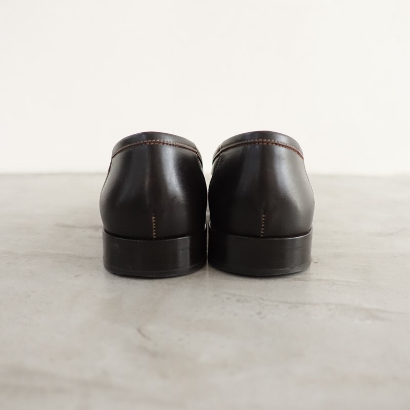 バリー BALLY *ローファー EU35/22.5*レザー皮革ダークブラウン1025(sh10-2510-166)【22K52】_画像4