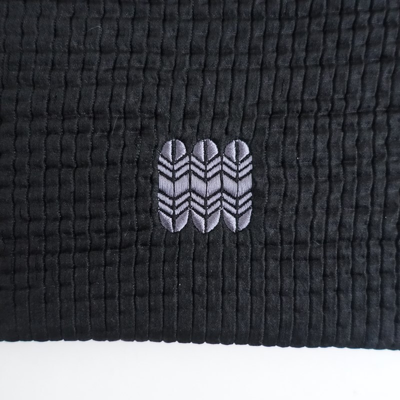 ユナイテッドアローズ TABAYA UNITED ARROWS *1989トートバッグ*ブラック手提げ縦長かばん(ba11-2511-6)【22K52】_画像5