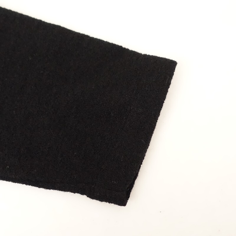 【定価3万】ダブルエードット aa. *2wayタックプルオーバー*S黒ブラックペプラム(33-2510-693)【42K52】_画像4