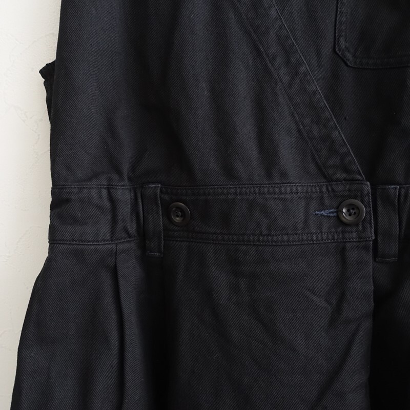 【染/定価3.8万】マーガレットハウエル MARGARET HOWELL MHL. *SOFT TWISTED YARN COTTON ワンピース*2黒(34-2511-5)【42K52】_画像4