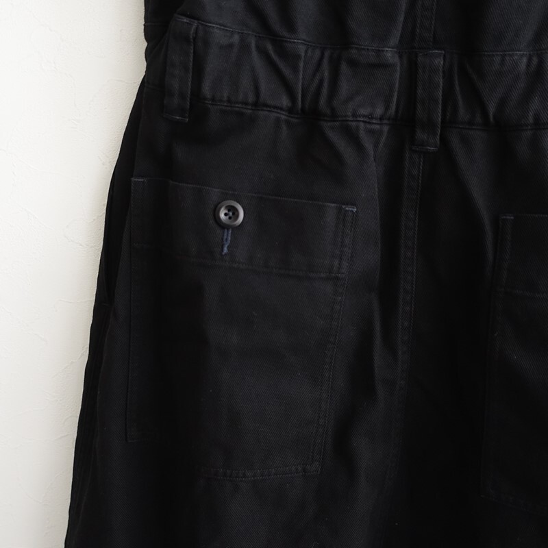 【染/定価3.8万】マーガレットハウエル MARGARET HOWELL MHL. *SOFT TWISTED YARN COTTON ワンピース*2黒(34-2511-5)【42K52】_画像5