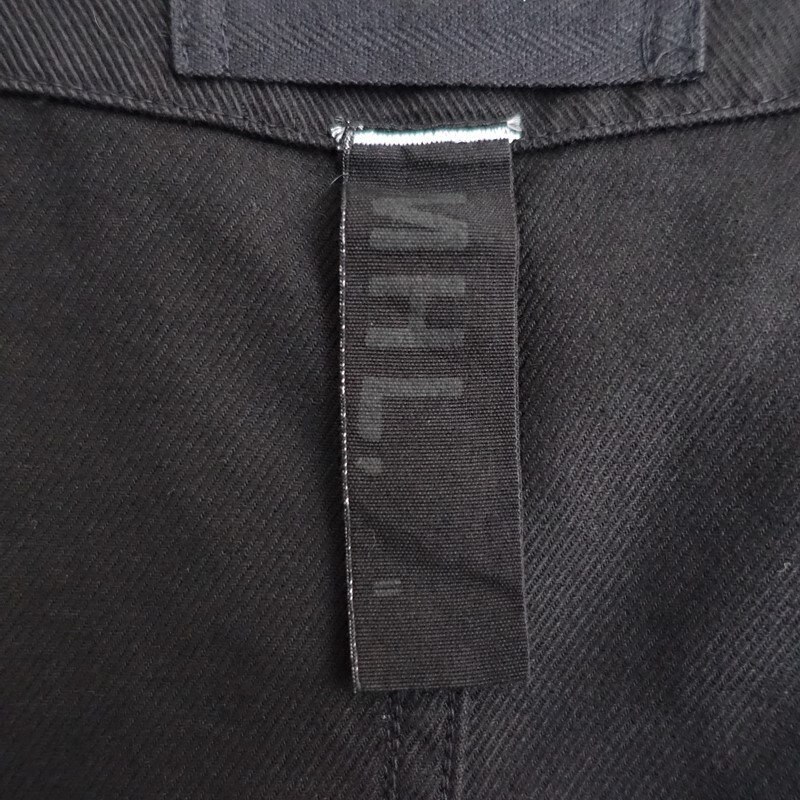 【染/定価3.8万】マーガレットハウエル MARGARET HOWELL MHL. *SOFT TWISTED YARN COTTON ワンピース*2黒(34-2511-5)【42K52】_画像6