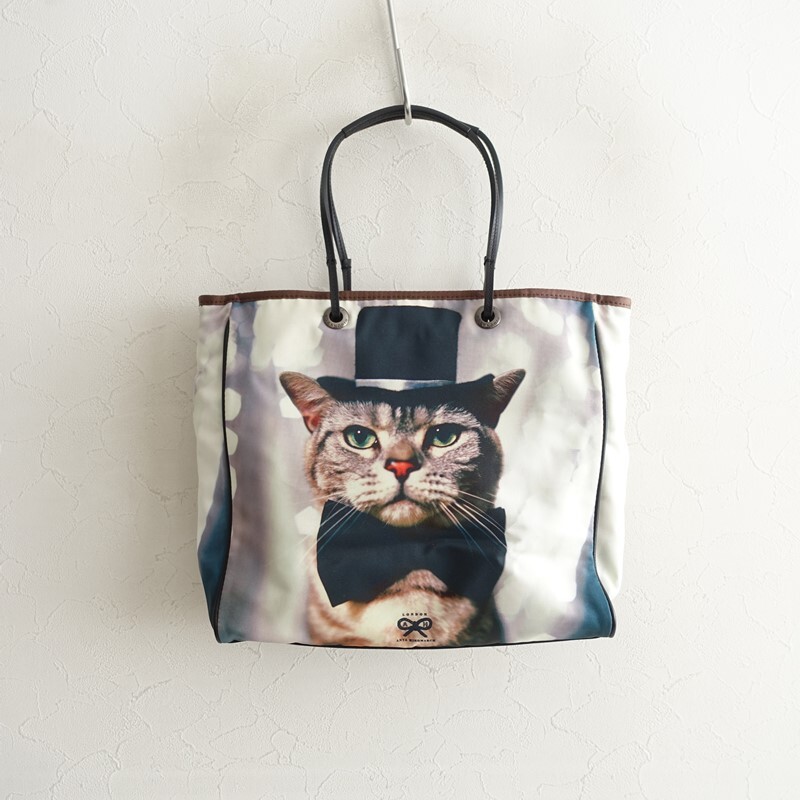 アニヤハインドマーチ ANYA HINDMARCH *ネコトートバッグ*かばん肩掛け1125(ba7-2511-3)【42K52】_画像1