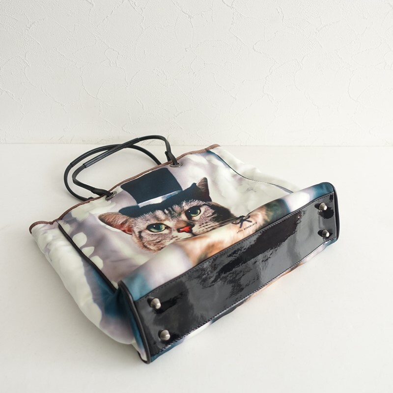 アニヤハインドマーチ ANYA HINDMARCH *ネコトートバッグ*かばん肩掛け1125(ba7-2511-3)【42K52】_画像3