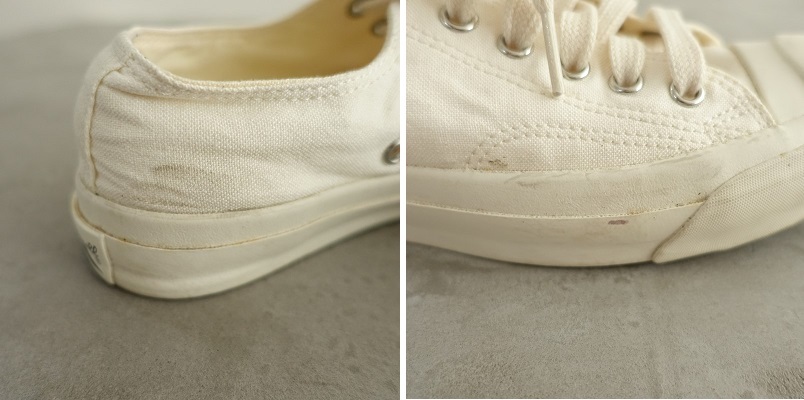 コンバースジャックパーセル×マーガレットハウエル CONVERSE JACK PURCELL×MHL *スニーカー US4/23*オフ白(sh10-2510-167)【22K52】_画像7