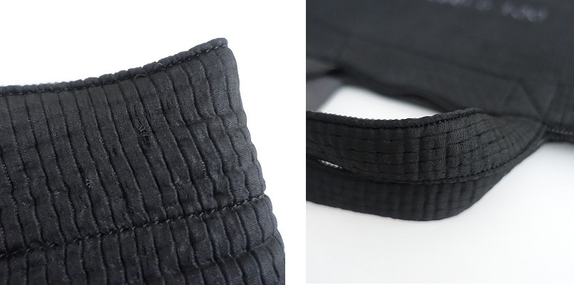 ユナイテッドアローズ TABAYA UNITED ARROWS *1989トートバッグ*ブラック手提げ縦長かばん(ba11-2511-6)【22K52】_画像7