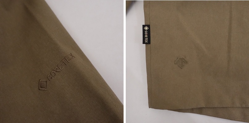 【美品】デサント DESCENTE *フーディシェルジャケット*ラミネート加工止水ジップビッグポケット(jk2-2510-642)【91K52】_画像8