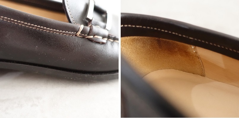 バリー BALLY *ローファー EU35/22.5*レザー皮革ダークブラウン1025(sh10-2510-166)【22K52】_画像8