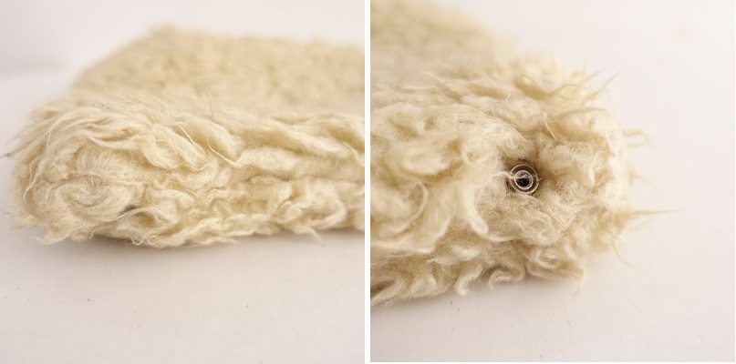 エムエム6メゾンマルジェラ MM6 Maison Margiela *ファーバッグ*かばん手提げベージュ1125(ba7-2511-10)【42K52】_画像6