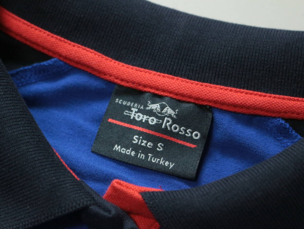 C358/toro rosso/スクーデリア/トロロッソ/レッドブル/Red Bull/ジップパーカー/ポロシャツ/セット売り/2枚セット/XS/Sサイズ/ブルー/_画像10