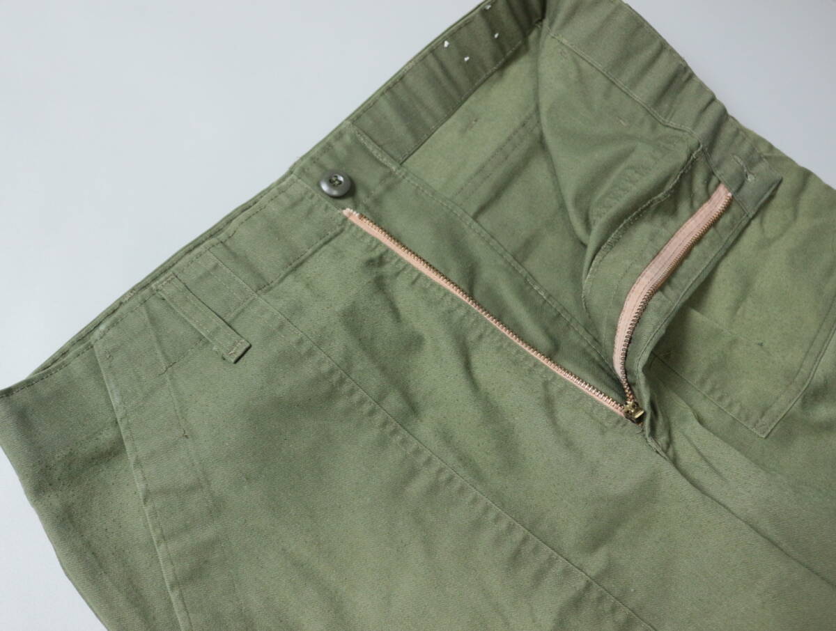 C378/KAYWOOD CO/US ARMY/ユーティリティトラウザー/OG-507/70S/80S/ベイカーパンツ/ボトムズ/カーキ/ミリタリー_画像5