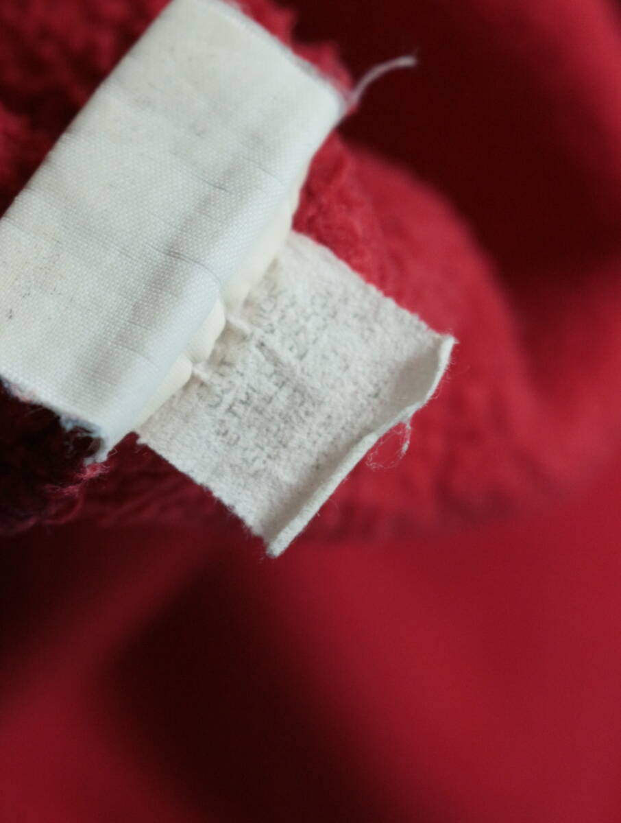 C334/patagonia/パタゴニア/90S/SNAP T/スナップT/フリースジャケット/プルオーバー/ジャケット/Sサイズ/レッド/雪なしタグ/_画像7