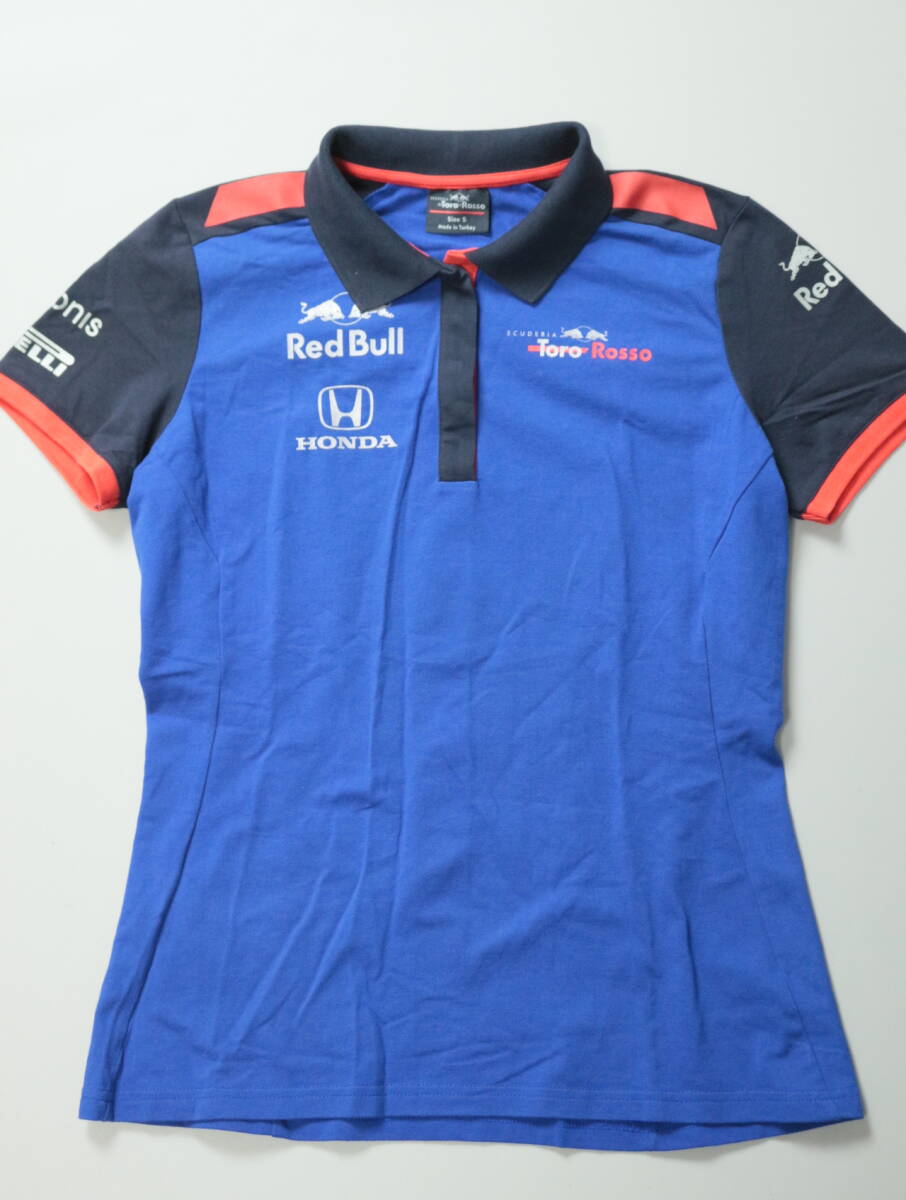 C358/toro rosso/スクーデリア/トロロッソ/レッドブル/Red Bull/ジップパーカー/ポロシャツ/セット売り/2枚セット/XS/Sサイズ/ブルー/_画像7