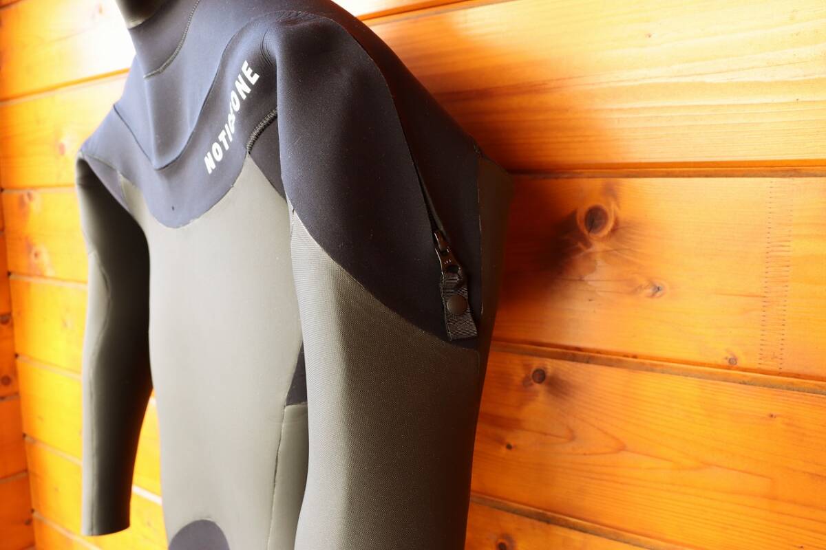 2025年新品タグ付きnoticeoneフルスーツ5mm×3mm BLACK HEAT SKIN AND AERO CAPSULE WJ ML DEVICE_画像5