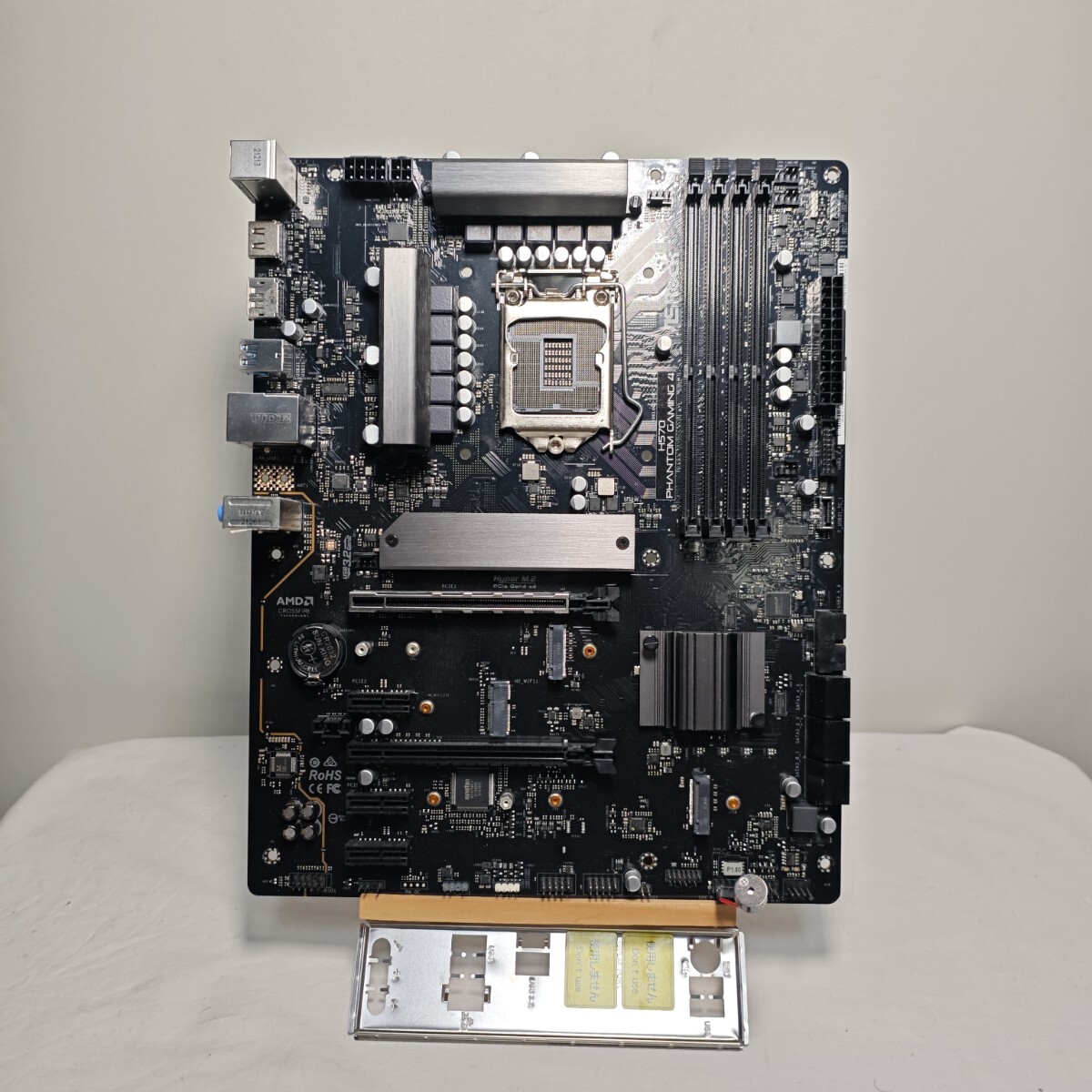 ASRock製 ATXマザーボード★H570 Phantom Gaming 4 LGA1200_画像1