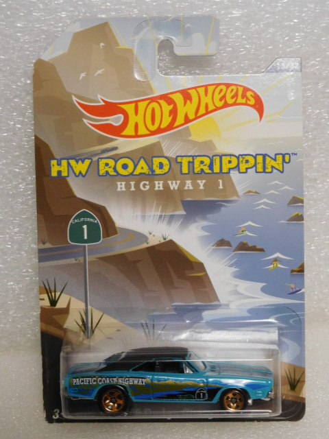 ★ ホットウィール ★ HOTWHEELS ★ ROAD TRIPPIN HIGHWAY ★ 69 ダッジ チャージャー ★ 69 DODGE CHARGER _画像1