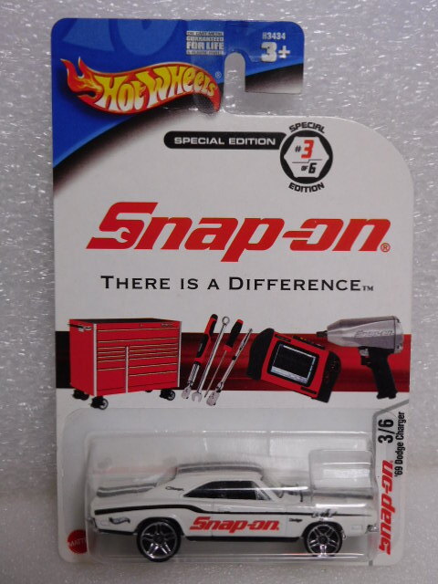 ★ ホットウィール ★ HOTWHEELS ★ Snap-on ★ 69 ダッジ チャージャー ★ 69 DODGE CHARGER _画像1