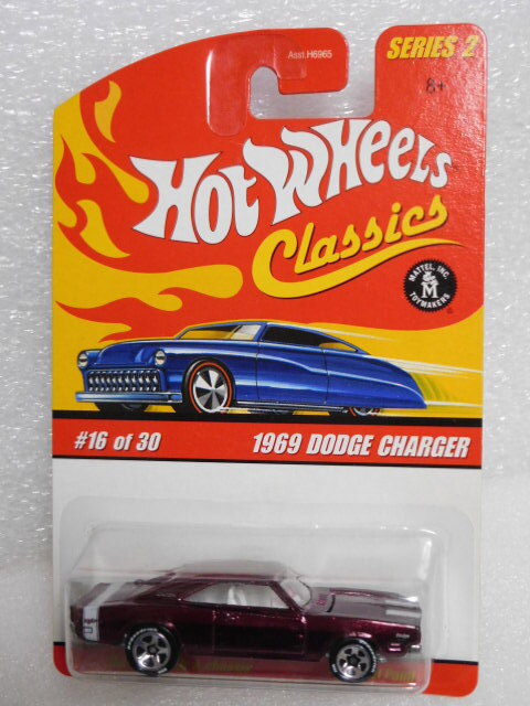 ★　ホットウィール　★　HOTWHEELS　★　CLASSICS　★　69　ダッジ　チャージャー　★　69　DODGE　CHARGER　　_画像1
