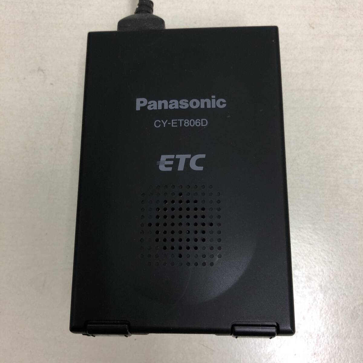 C1366 ETC 車載器 パナソニック CY-ET806D アンテナ一体型 音が出ません 軽自動車 通電確認済_画像2