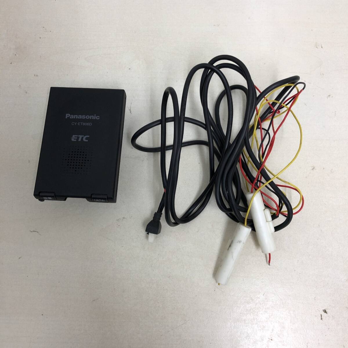 C1366 ETC 車載器 パナソニック CY-ET806D アンテナ一体型 音が出ません 軽自動車 通電確認済_画像8