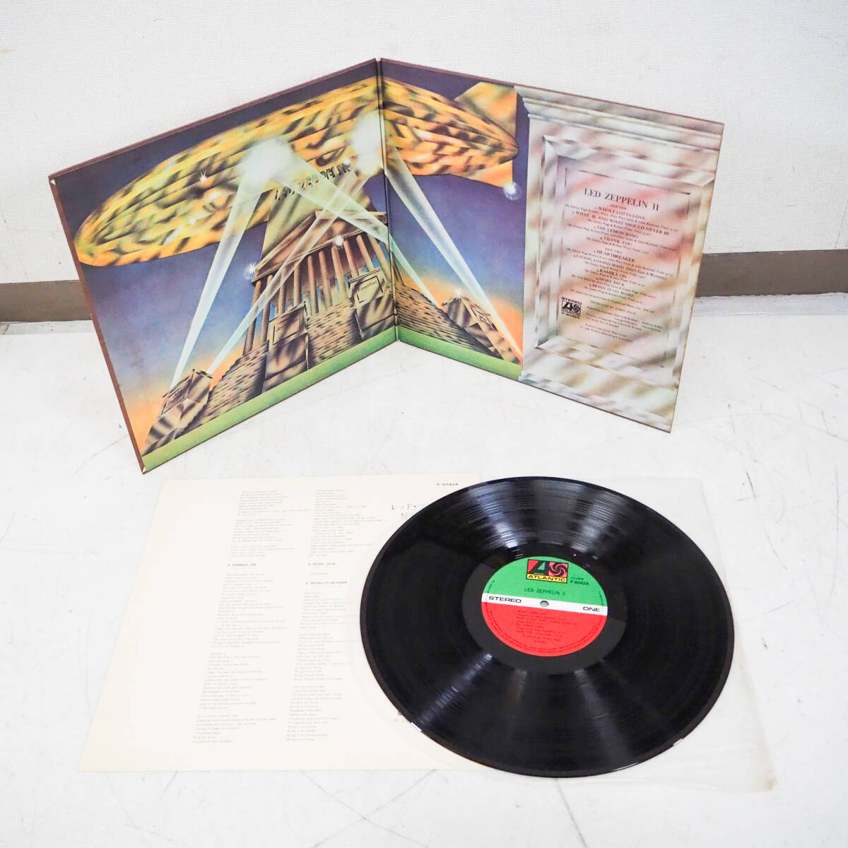 Led Zeppelin レッドツェッペリン Led Zeppelin II レッドツェッペリン2 レコード LP P8042A ATLANTIC S1757_画像2