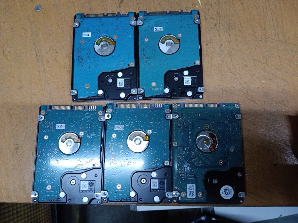 K037　HDD　1TB　5個セット_画像2