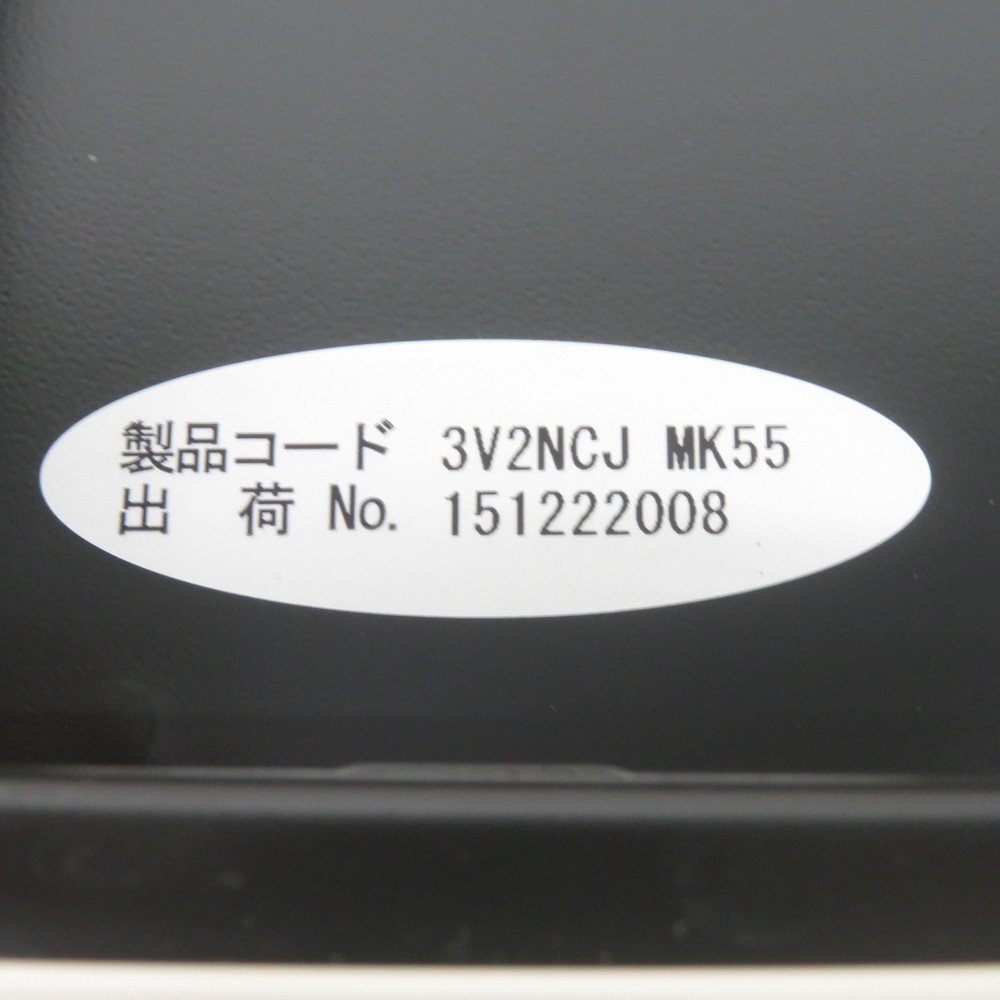 オカムラ アドバンス 平デスク 3V144P MK38 W1200 D600 木目 ホワイト オフィスデスク 引出し アウトレット YH16770-1 中古オフィス家具_画像9