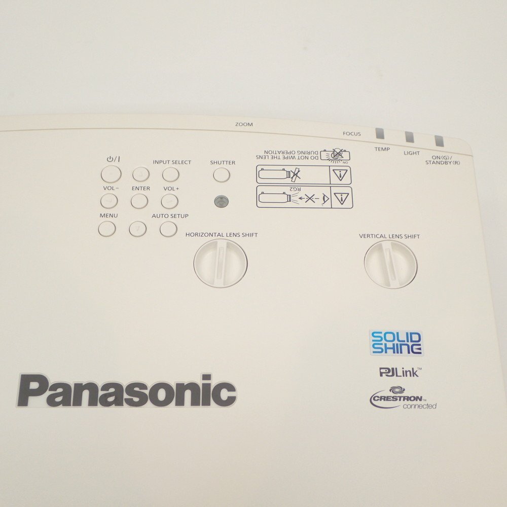  Panasonic Panasonic проектор PT-VMZ60J 6000lm шт. форма корректировка WUXGA белый изображение ..OA оборудование бытовая техника KK19104 б/у офис бытовая техника 