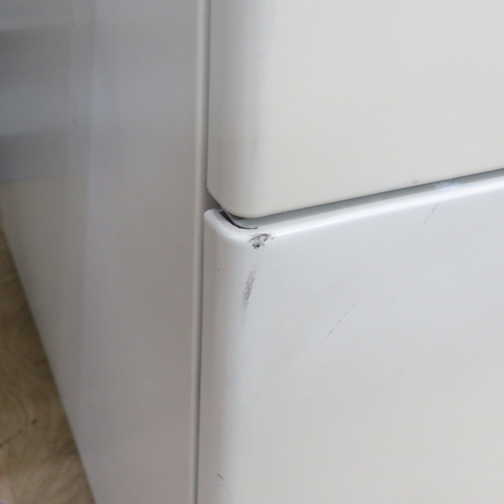 片袖デスク グレー 事務机 シンプル アジャスター 書類整理 引き出し 収納 配線口 ワーク YH19615 中古オフィス家具_画像8