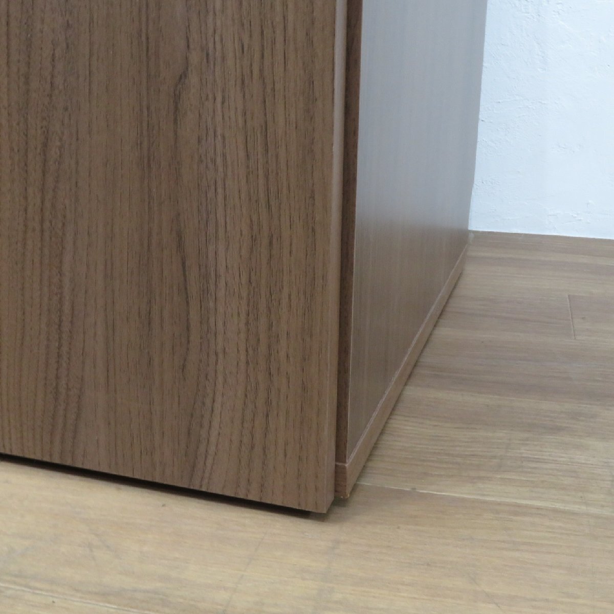 オフィスコム トラッシュユニット ウッド ダストボックス ごみ箱 分別 ゴミ箱収納用カウンター ゴミ箱2個セット AG19573 中古オフィス家具_画像9