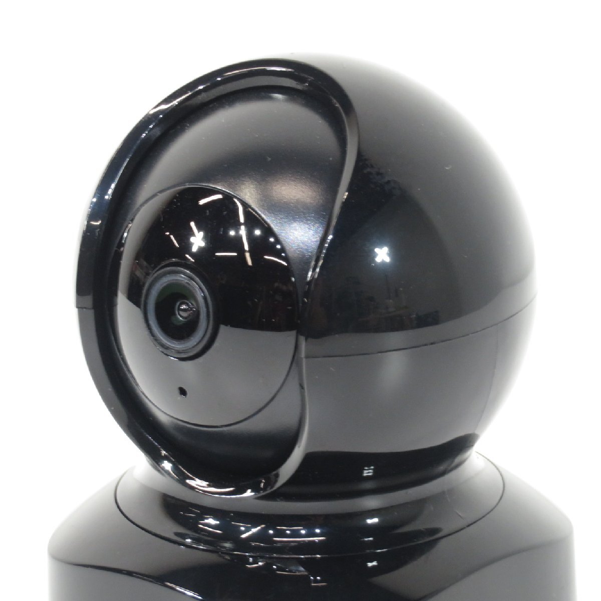 Wansview Q5 Webカメラ ブラック ネットワークカメラ IPカメラ ワイヤレス屋内防犯カメラ ベイビーモニター OA機器 AG19646 中古_画像5