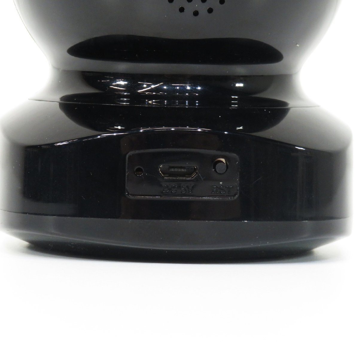 Wansview Q5 Webカメラ ブラック ネットワークカメラ IPカメラ ワイヤレス屋内防犯カメラ ベイビーモニター OA機器 AG19646 中古_画像7