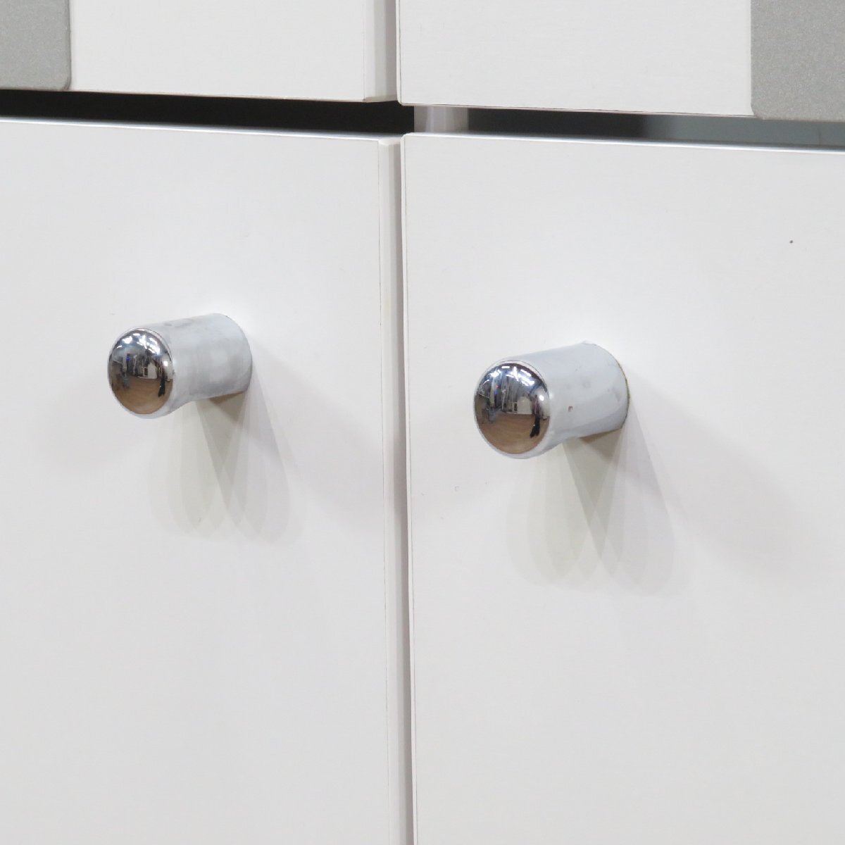 イトーキ トラッシュユニット HAK-9G9AWN-W9 ホワイト ダストボックス ごみ箱 オフィスアクセサリー YH19356 中古オフィス家具_画像6