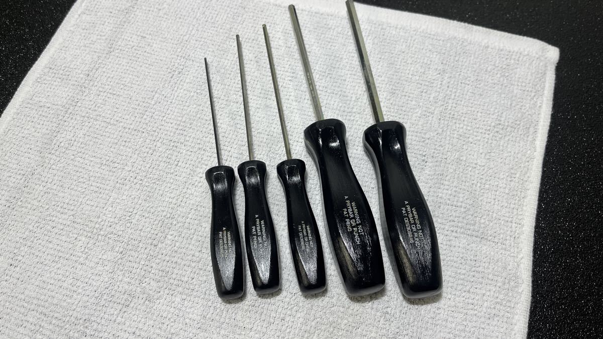 当時物 スナップオン ヘックスドライバーレンチ ハードハンドル ハードグリップ ブラック SDAM5 SDAM4 SDABM25 SDAM2 SDA050B_画像4