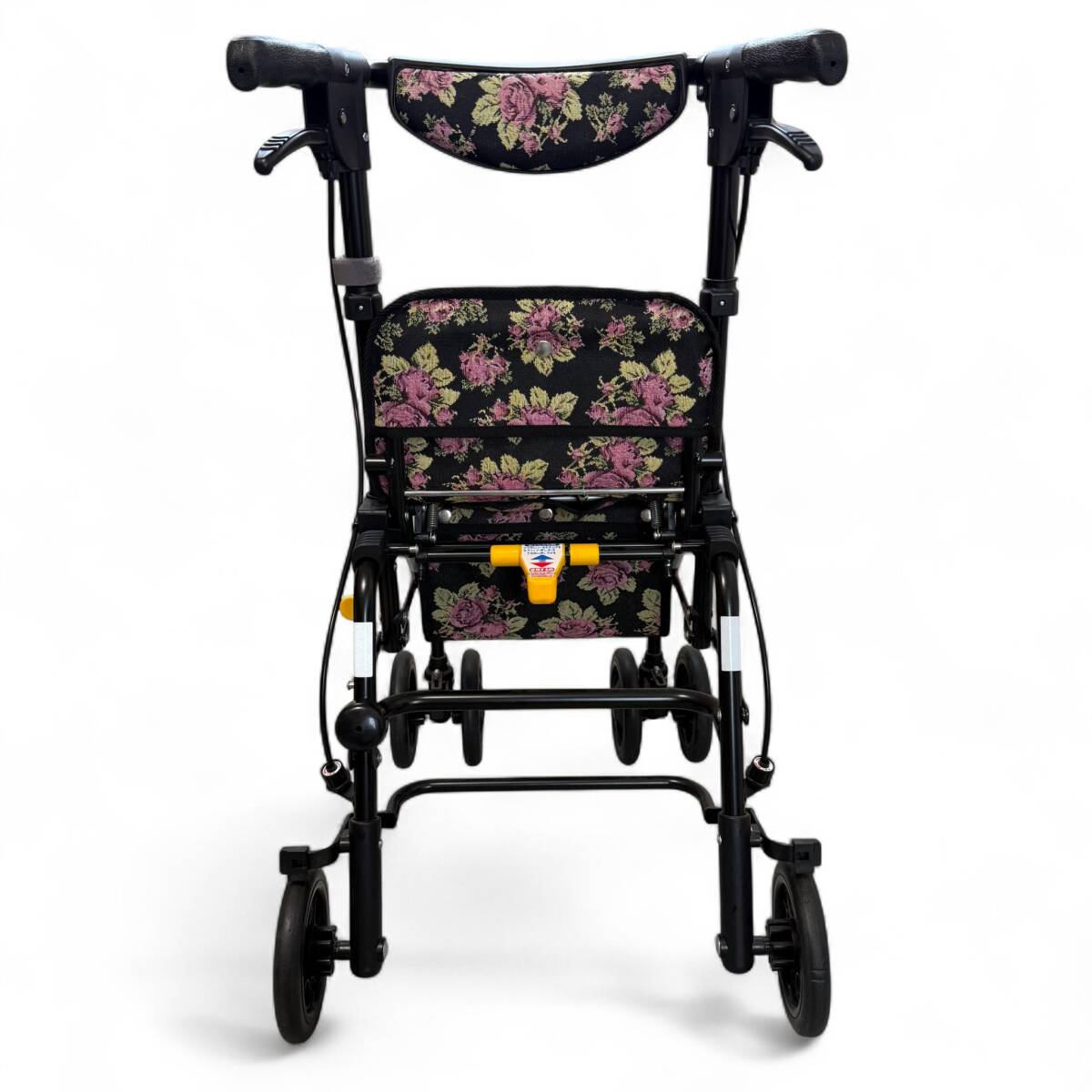M7-1699 почти не использовался остров завод Sky War машина S коляска для пожилых цветочный принт складной товары для ухода 