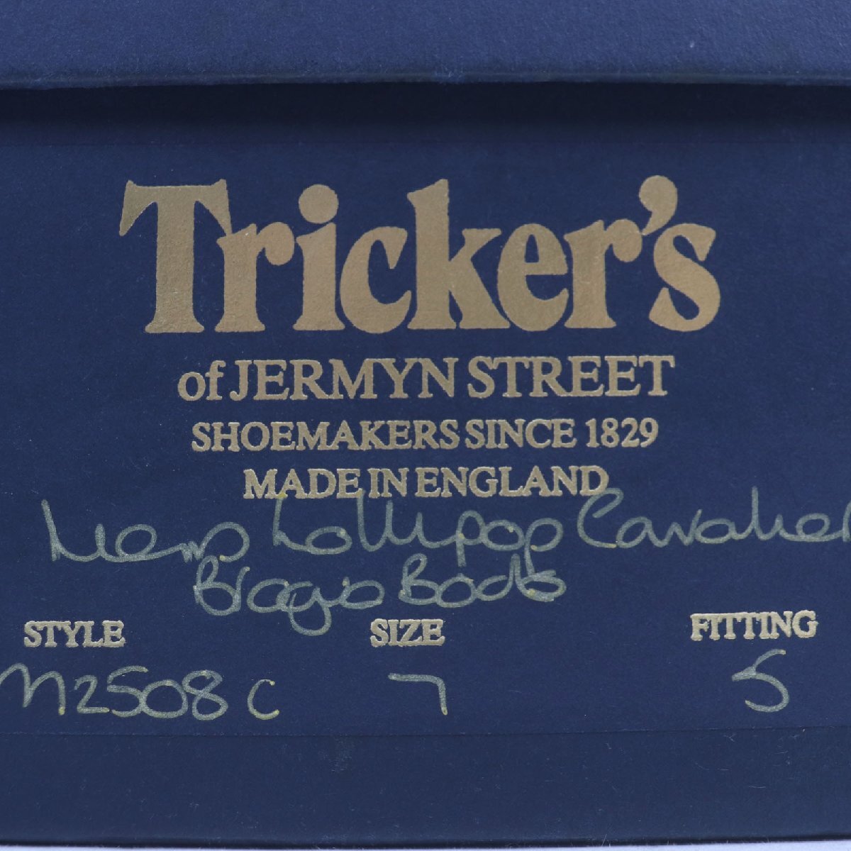 美品▼Tricker's トリッカーズ M2508 MALTON モルトン レザー ウィングチップ レースアップ カントリーブーツ レッド 7 箱付き メンズ_画像10