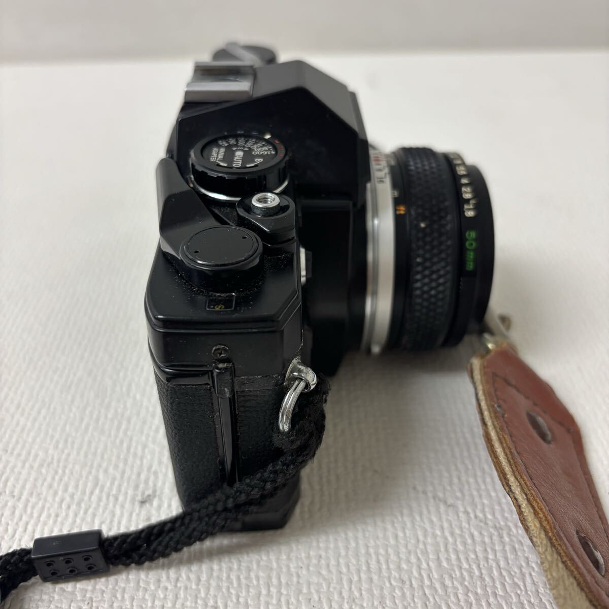 1120G6 OLYMPUS オリンパス 一眼レフ フィルムカメラ OM10 LENS レンズ ZUIKO MC AUTO-S 1:1.8 50mm._画像3