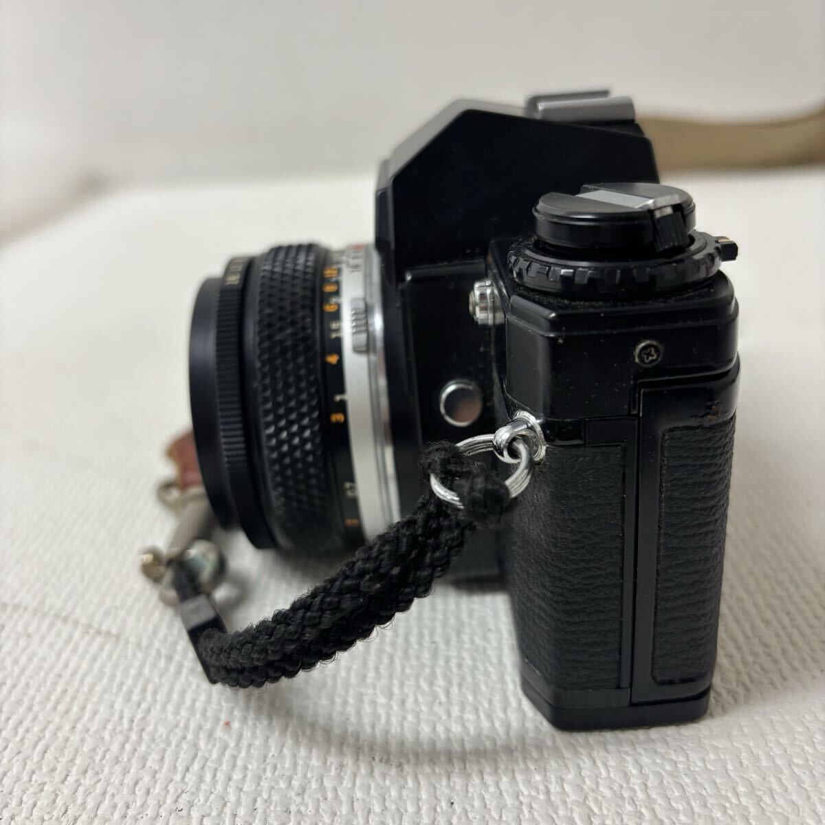 1120G6 OLYMPUS オリンパス 一眼レフ フィルムカメラ OM10 LENS レンズ ZUIKO MC AUTO-S 1:1.8 50mm._画像4