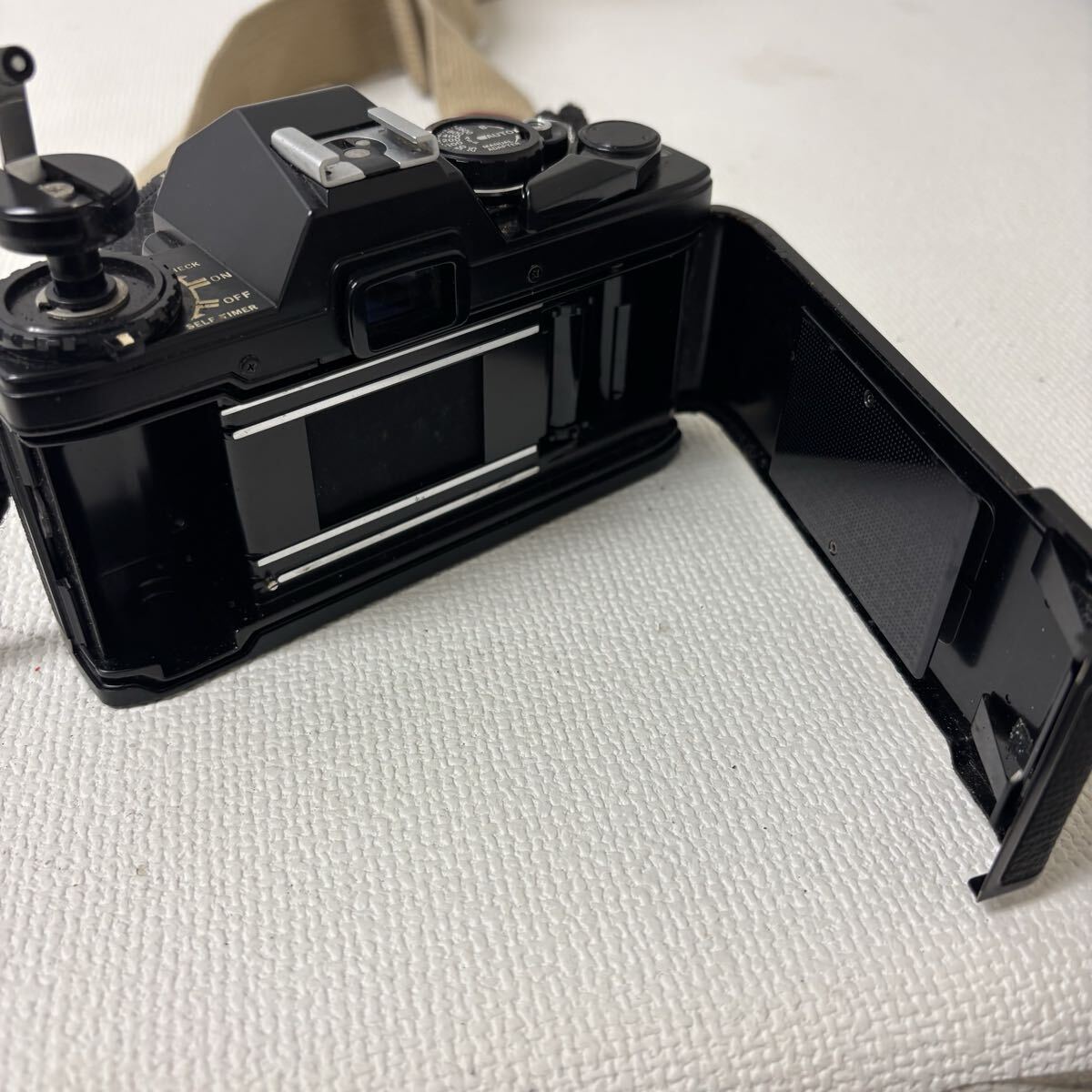 1120G6 OLYMPUS オリンパス 一眼レフ フィルムカメラ OM10 LENS レンズ ZUIKO MC AUTO-S 1:1.8 50mm._画像6