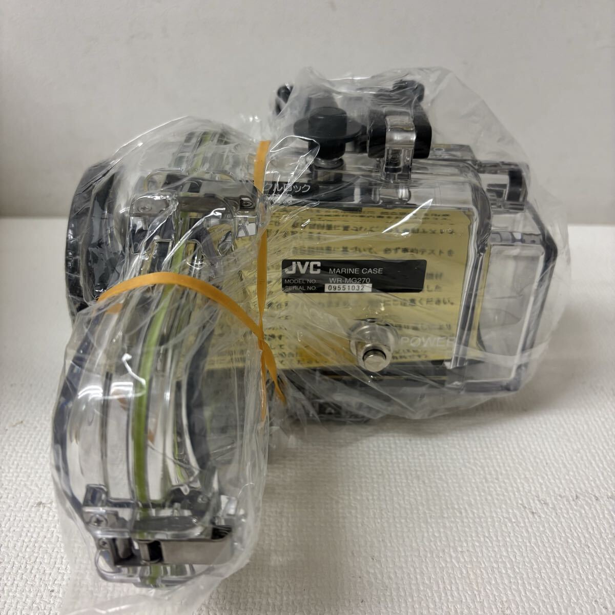 1121P6 未使用★JVC マリンケース WR-MG270 HD Everio エブリオ エヴリオ ビデオカメラケース 耐水深 40m 131ft_画像2