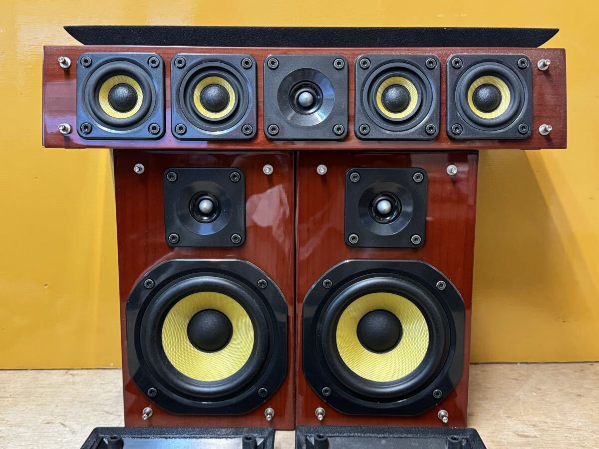 DENON SC-A33XG ペア/ SC-C33XG 音響機器 現状品　ジャンク_画像2