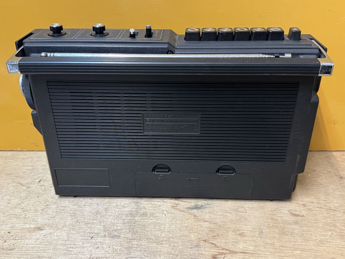 ナショナル National FM/AMラジオカセットレコーダー RQ-520 ラジカセ　ジャンク_画像5