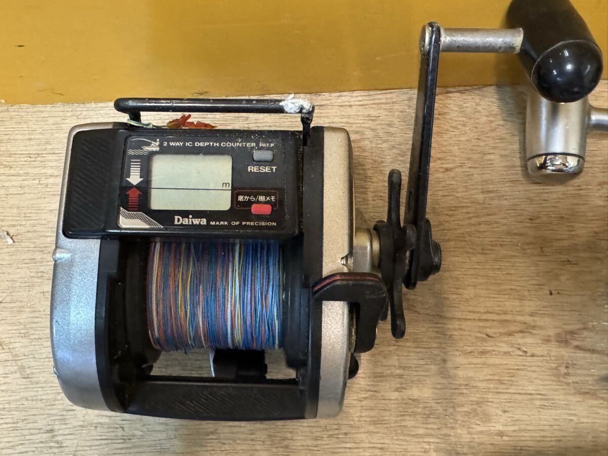 SHIMANO TM4000/ RoyBi XS700T/ DAIWA GS-60 電動リール 釣具 リール まとめ　3点セット　ジャンク_画像3