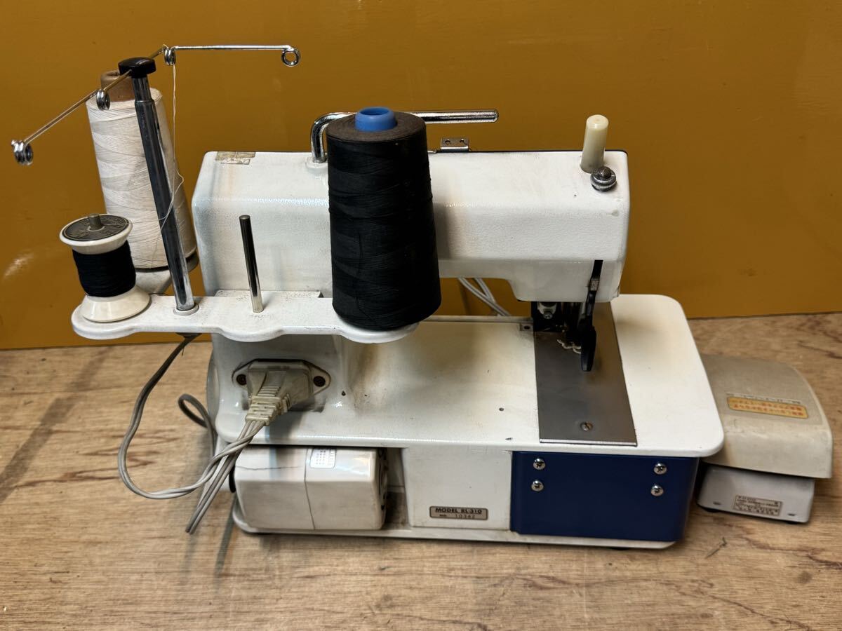 RICCAR リッカー RL-310 ロックミシン フットコン 現状品　ジャンク_画像5