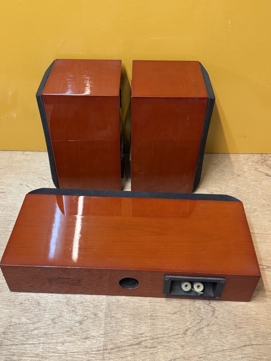 DENON SC-A33XG ペア/ SC-C33XG 音響機器 現状品　ジャンク_画像4