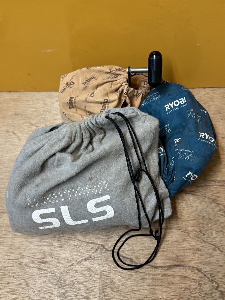 SHIMANO TM4000/ RoyBi XS700T/ DAIWA GS-60 電動リール 釣具 リール まとめ　3点セット　ジャンク_画像7