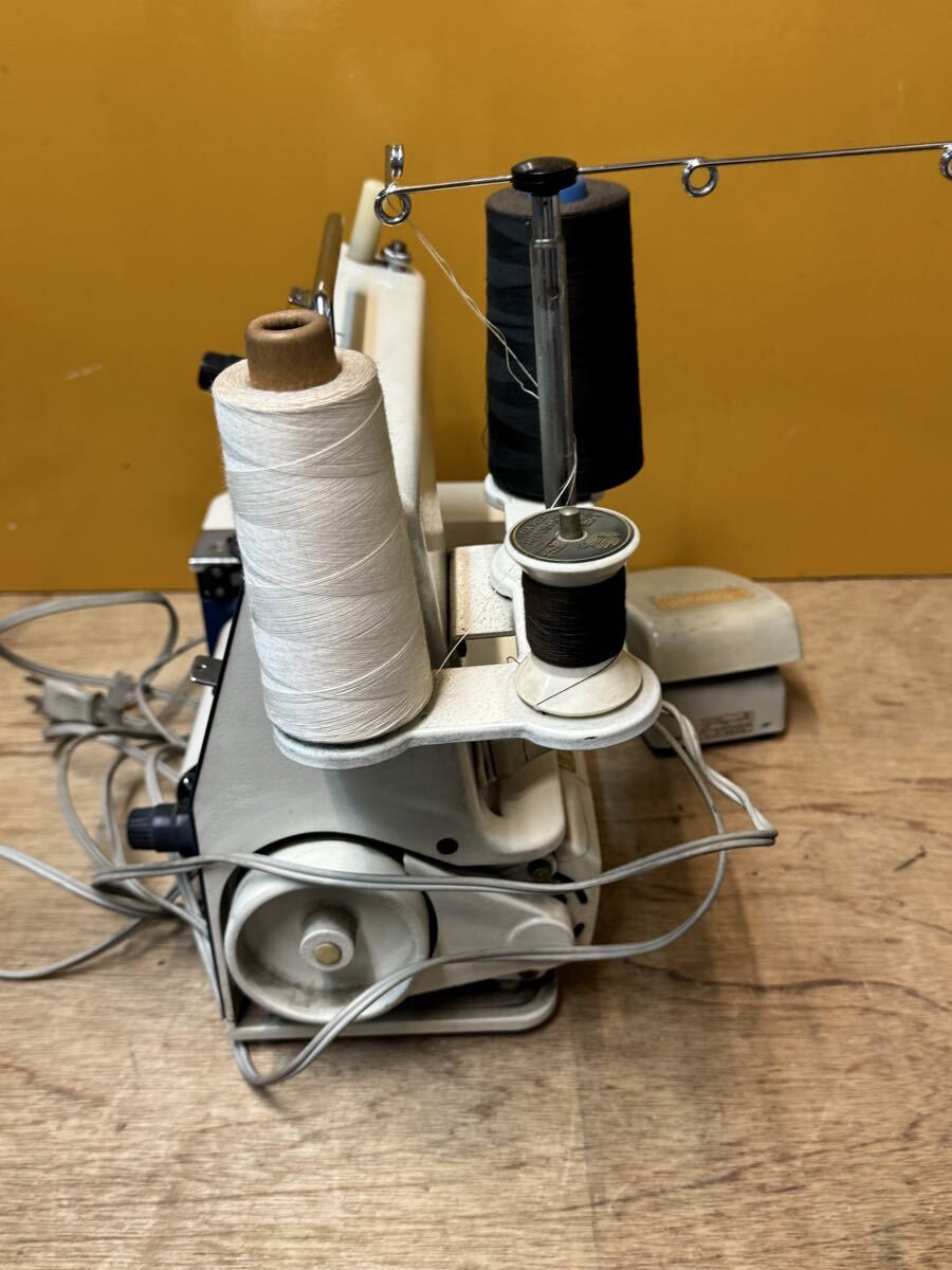 RICCAR リッカー RL-310 ロックミシン フットコン 現状品　ジャンク_画像8